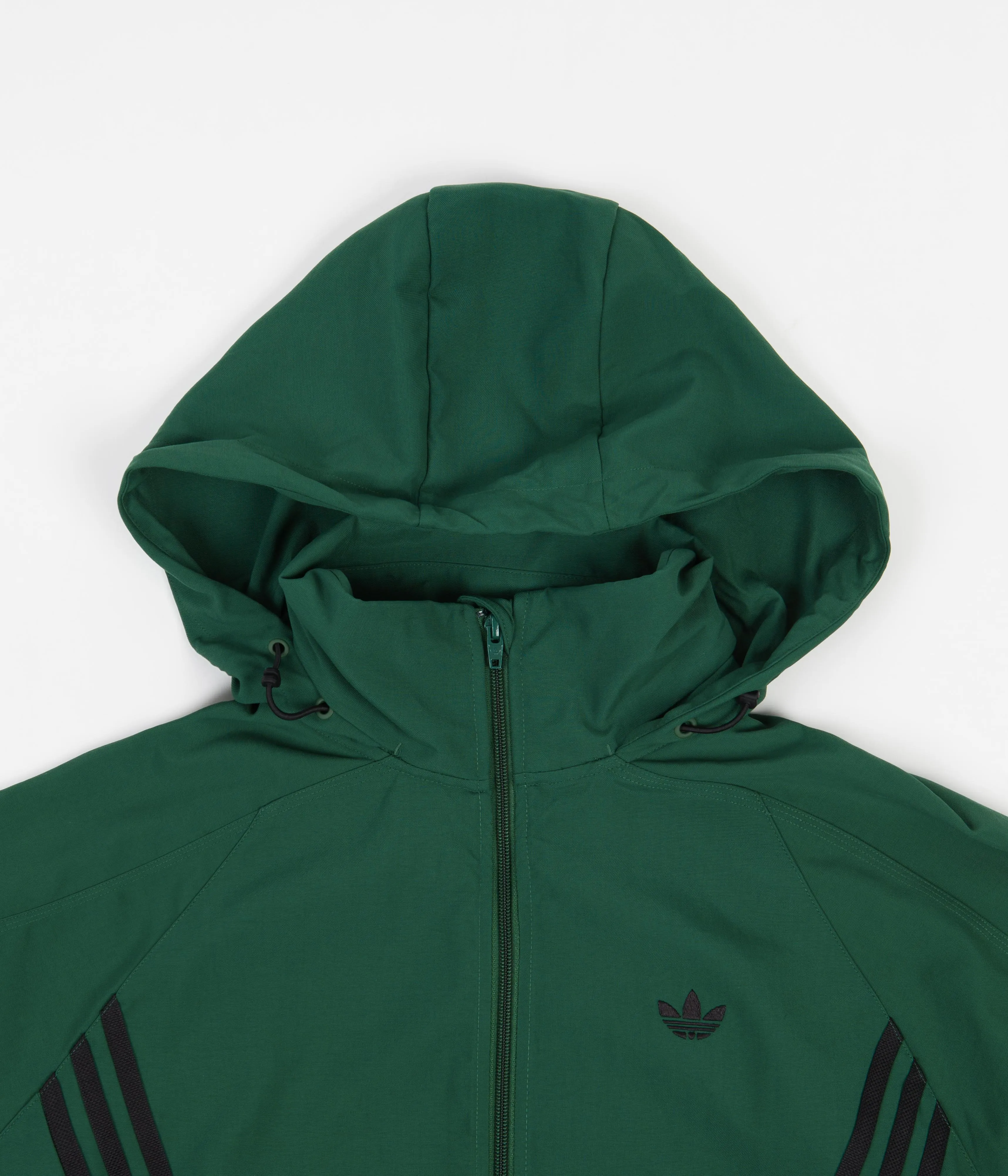 Adidas Workshop Windbreaker Jacket - Collegiate Green / Black