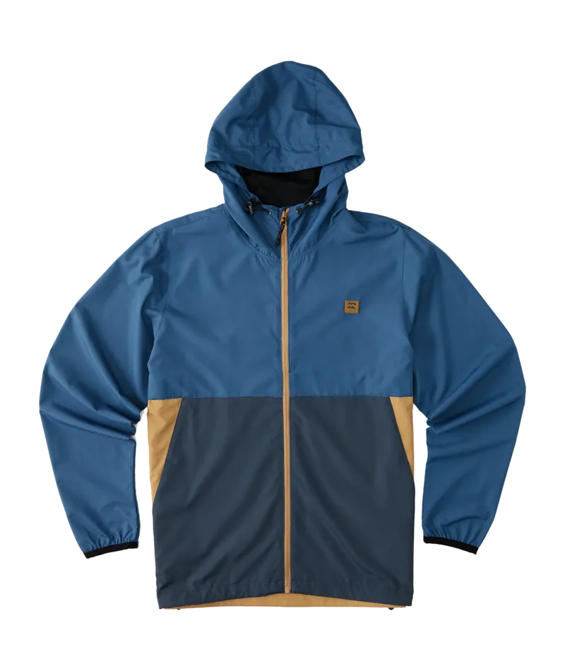 Billabong Transport Windbreaker Jacket-Deep Blue