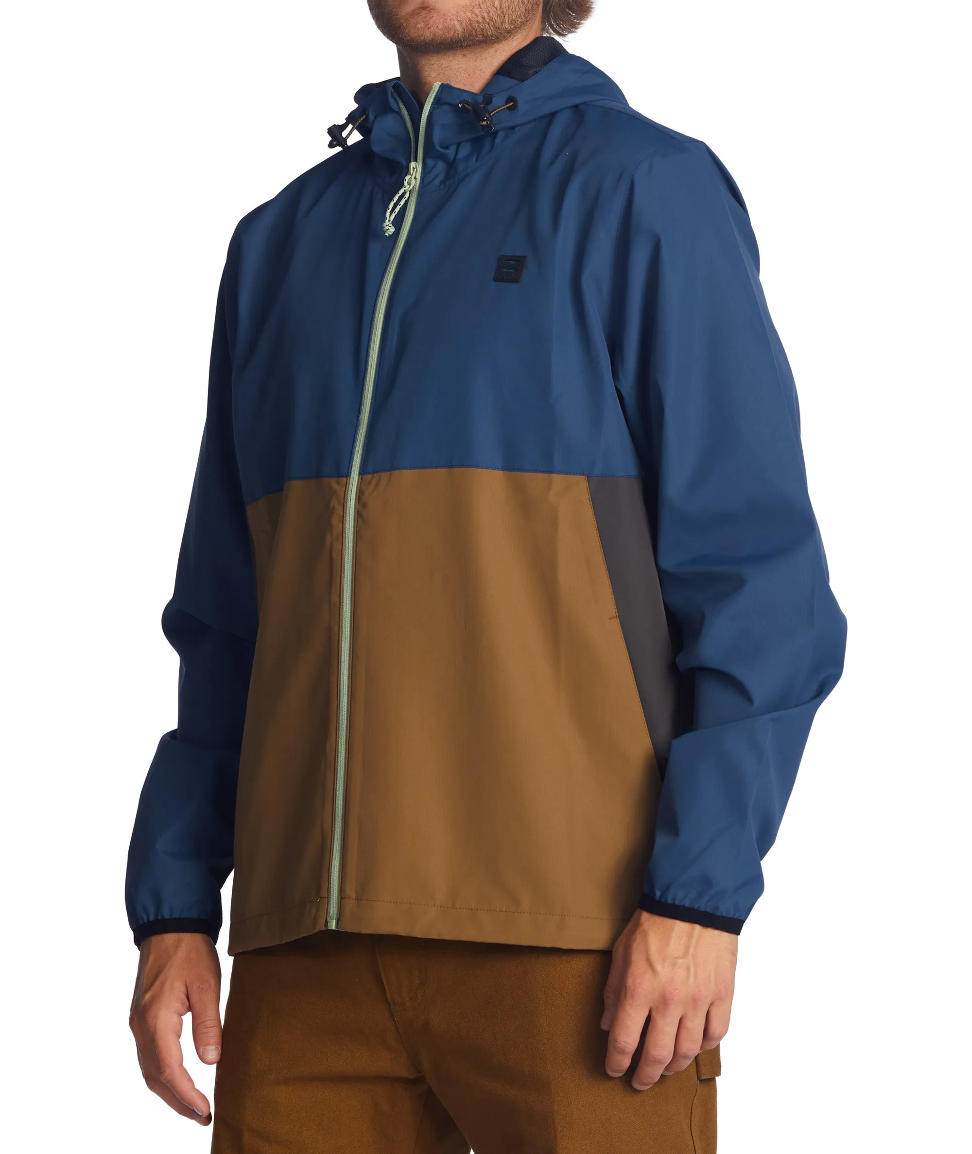 Billabong Transport Windbreaker Jacket-Space Blue