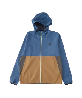 Billabong Transport Windbreaker Jacket-Space Blue