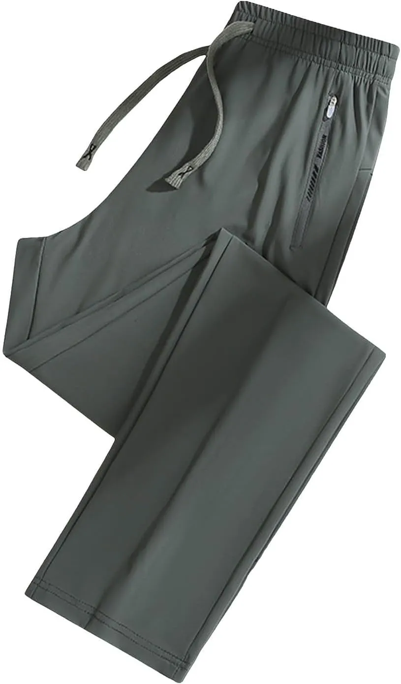 Blue Chic Store Unisex Ultra Stretch Active Pants Quick Drying Relaxed-Fit Sweatpants Breathable Stretch Pants