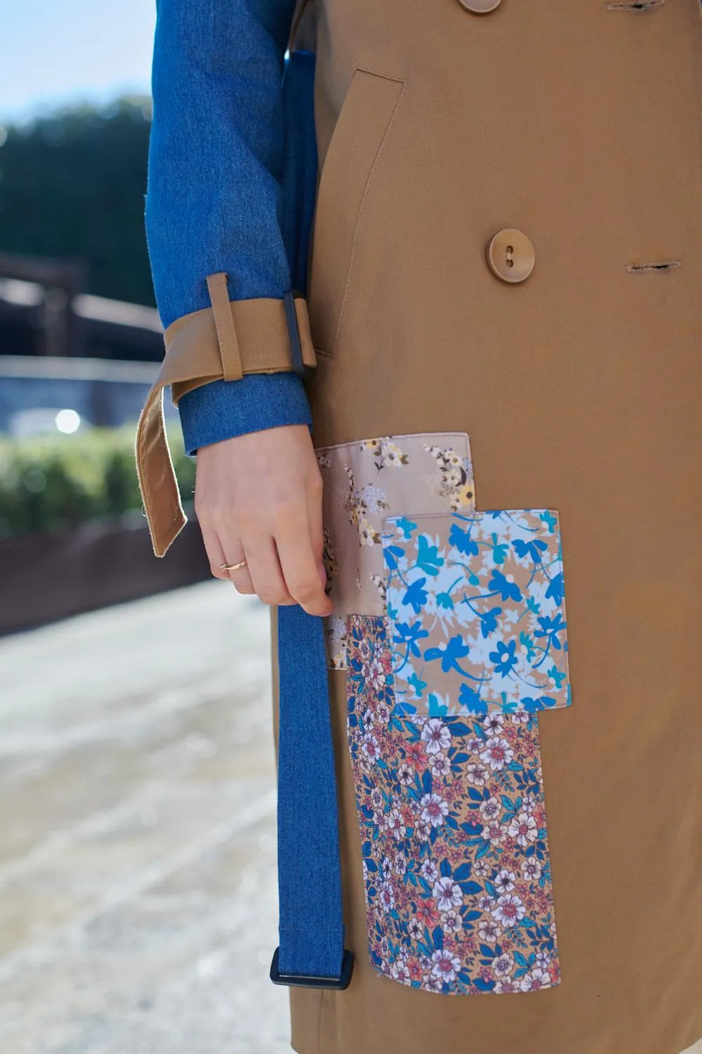 Blue Moon classic trench
