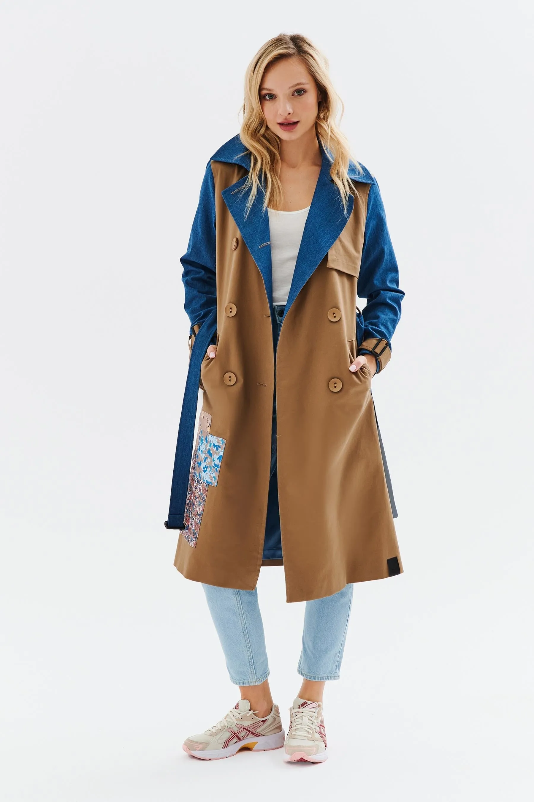 Blue Moon classic trench