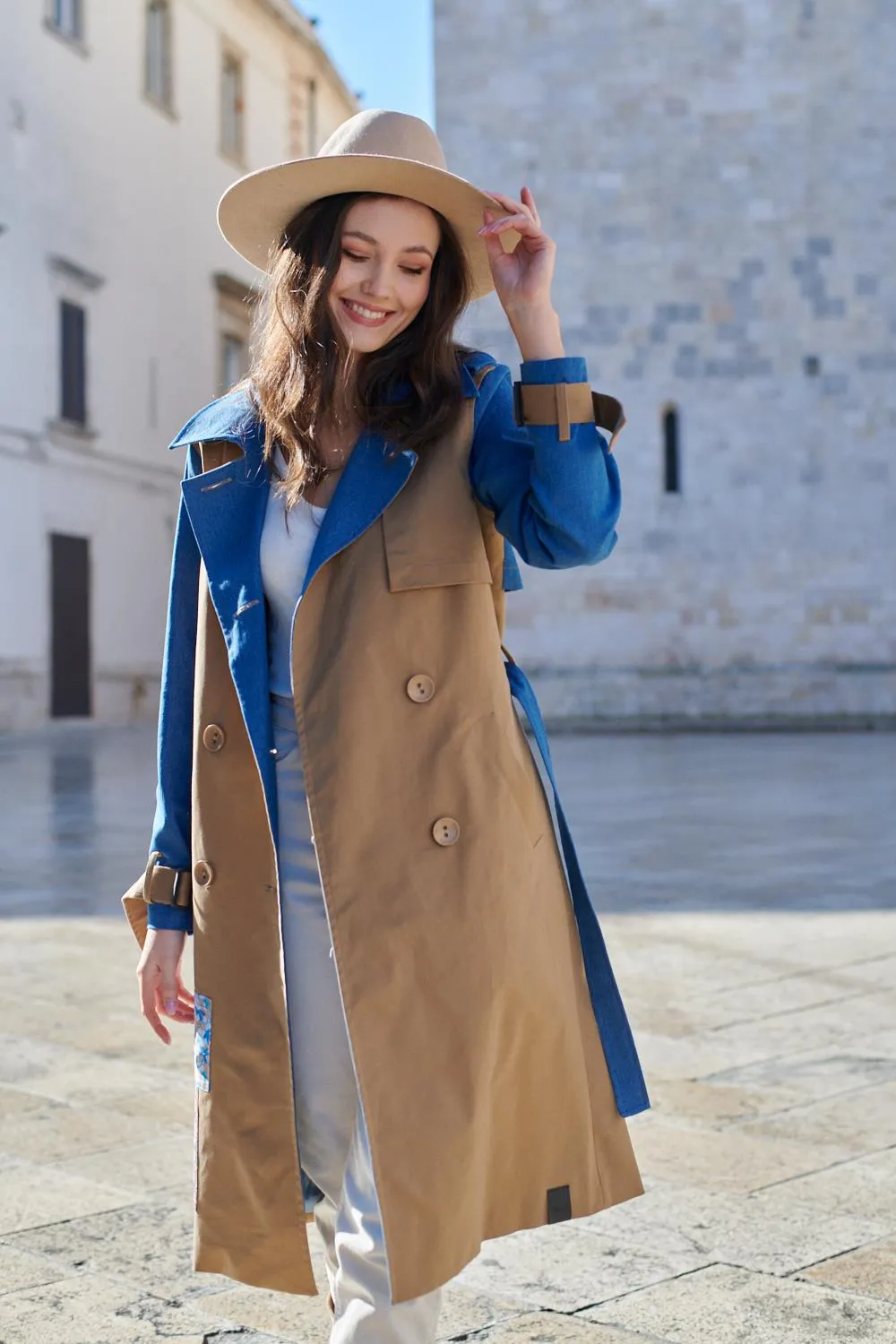 Blue Moon classic trench