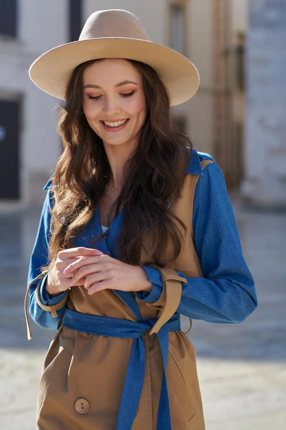 Blue Moon classic trench