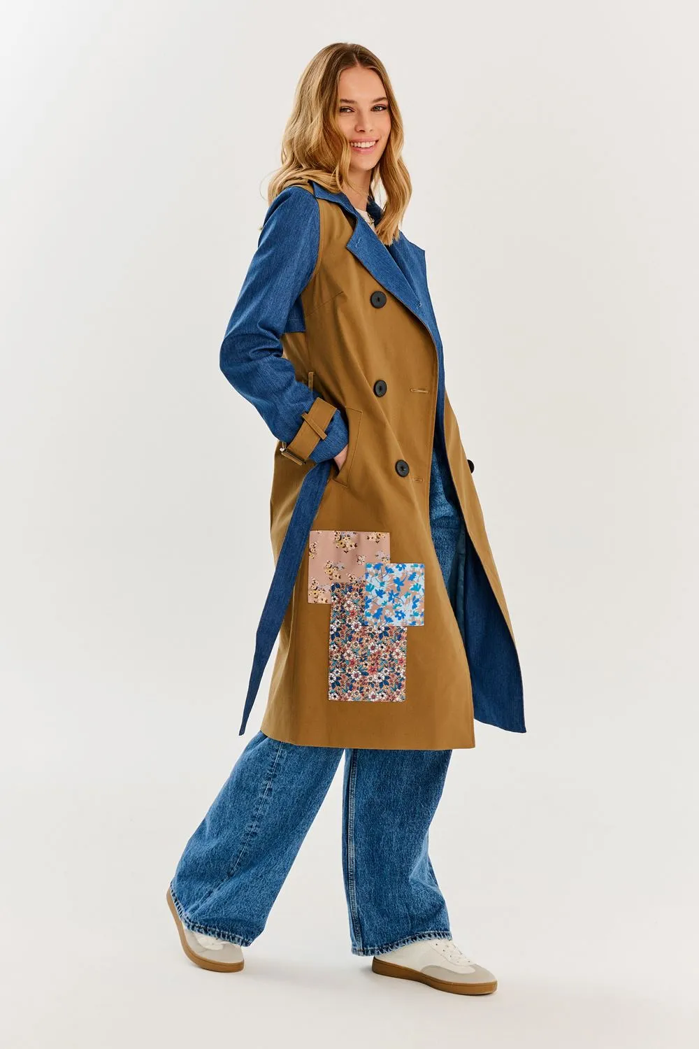 Blue Moon classic trench