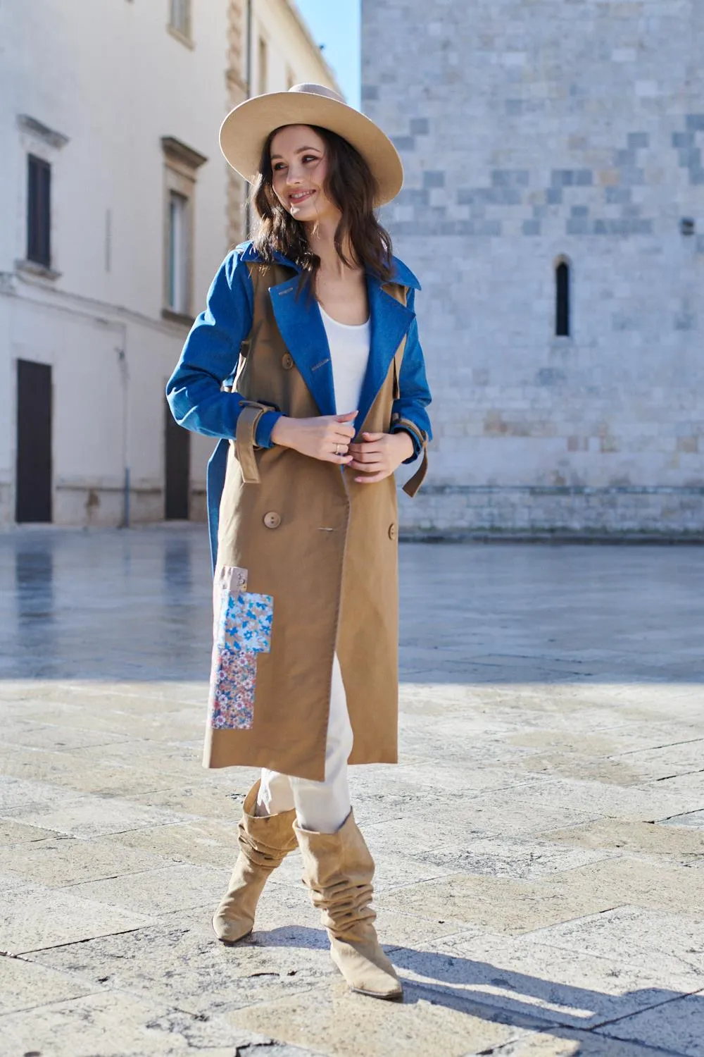 Blue Moon classic trench