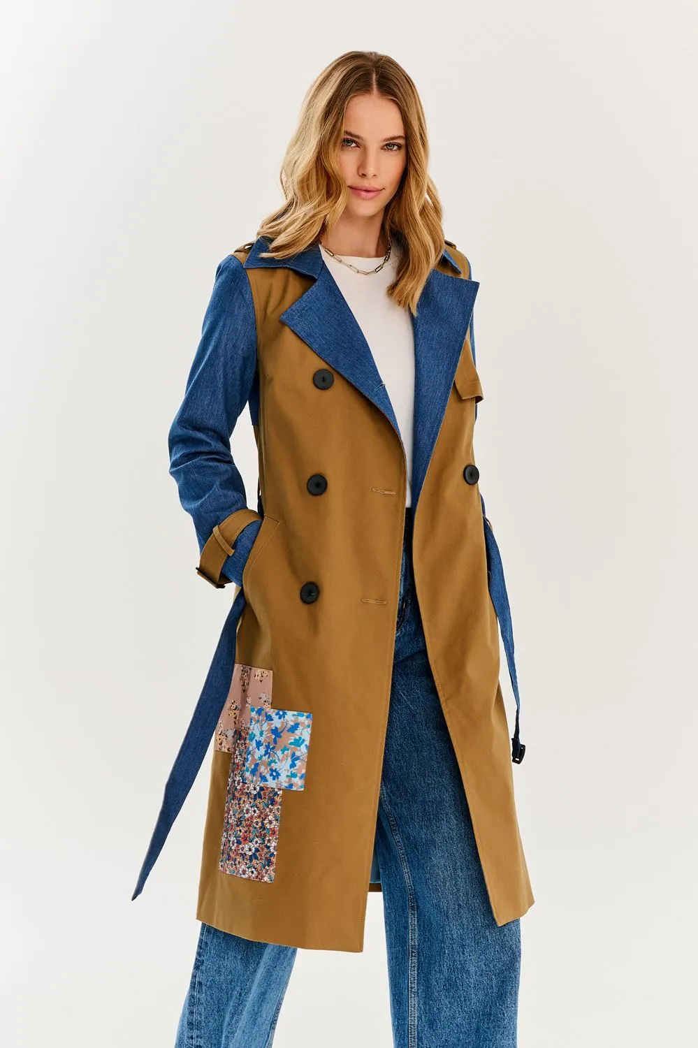 Blue Moon classic trench