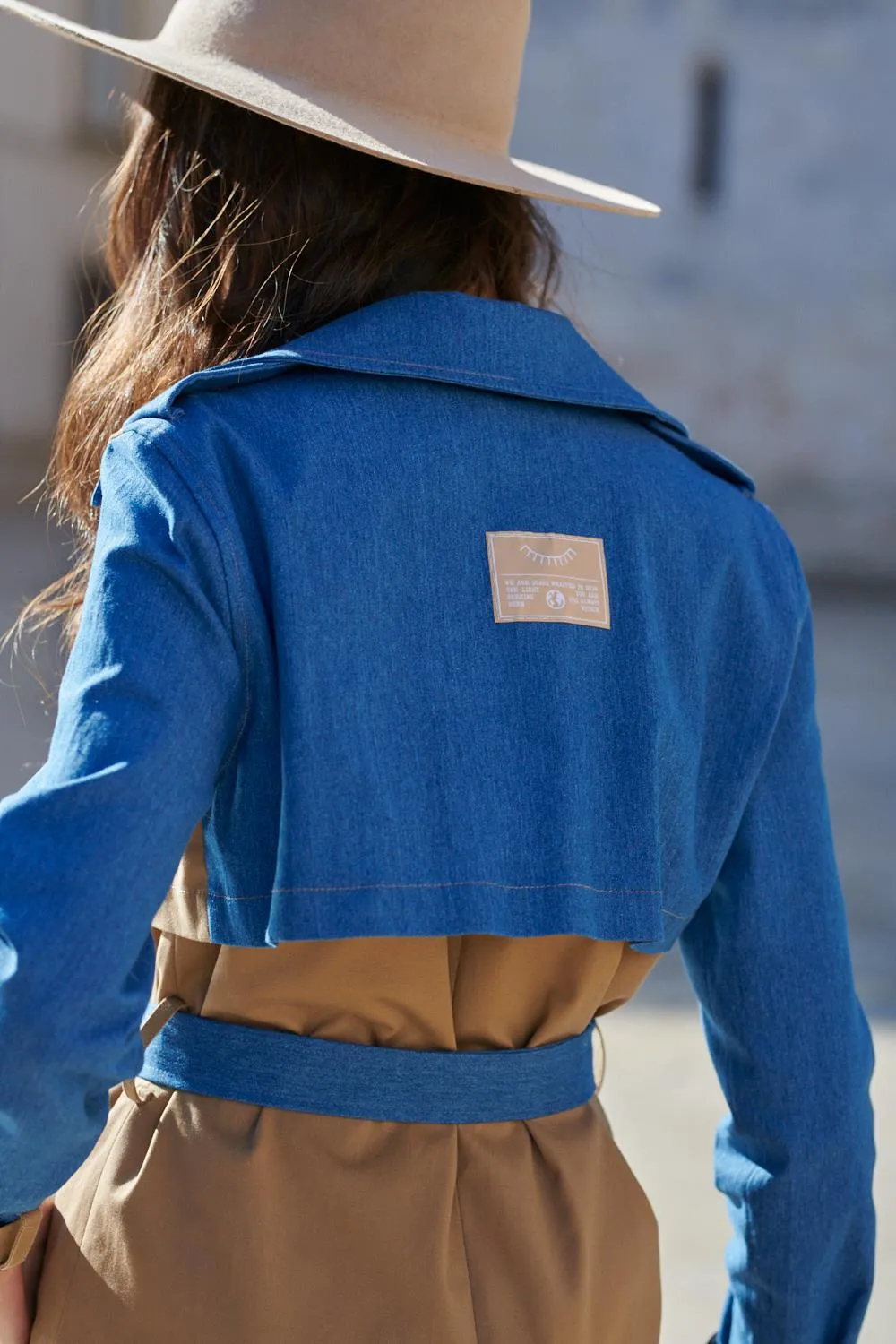 Blue Moon classic trench
