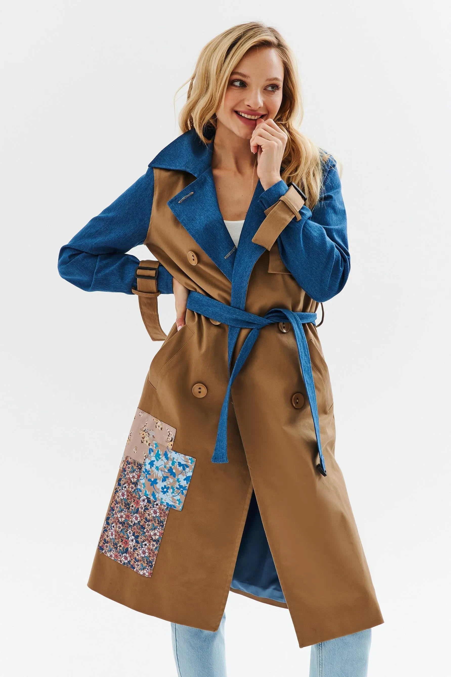 Blue Moon classic trench