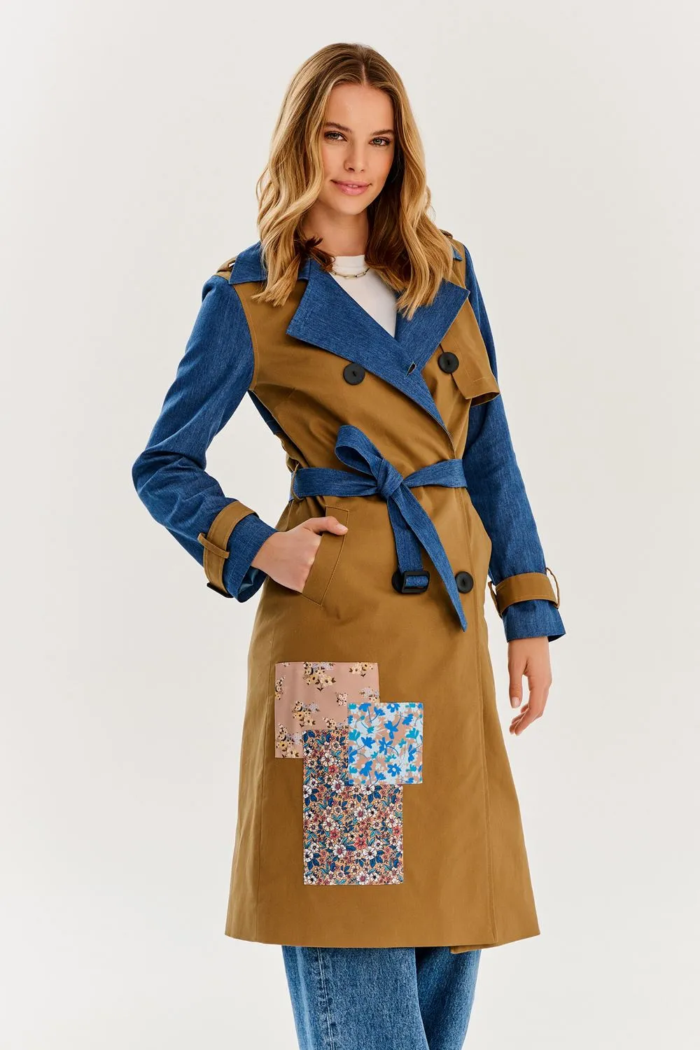 Blue Moon classic trench