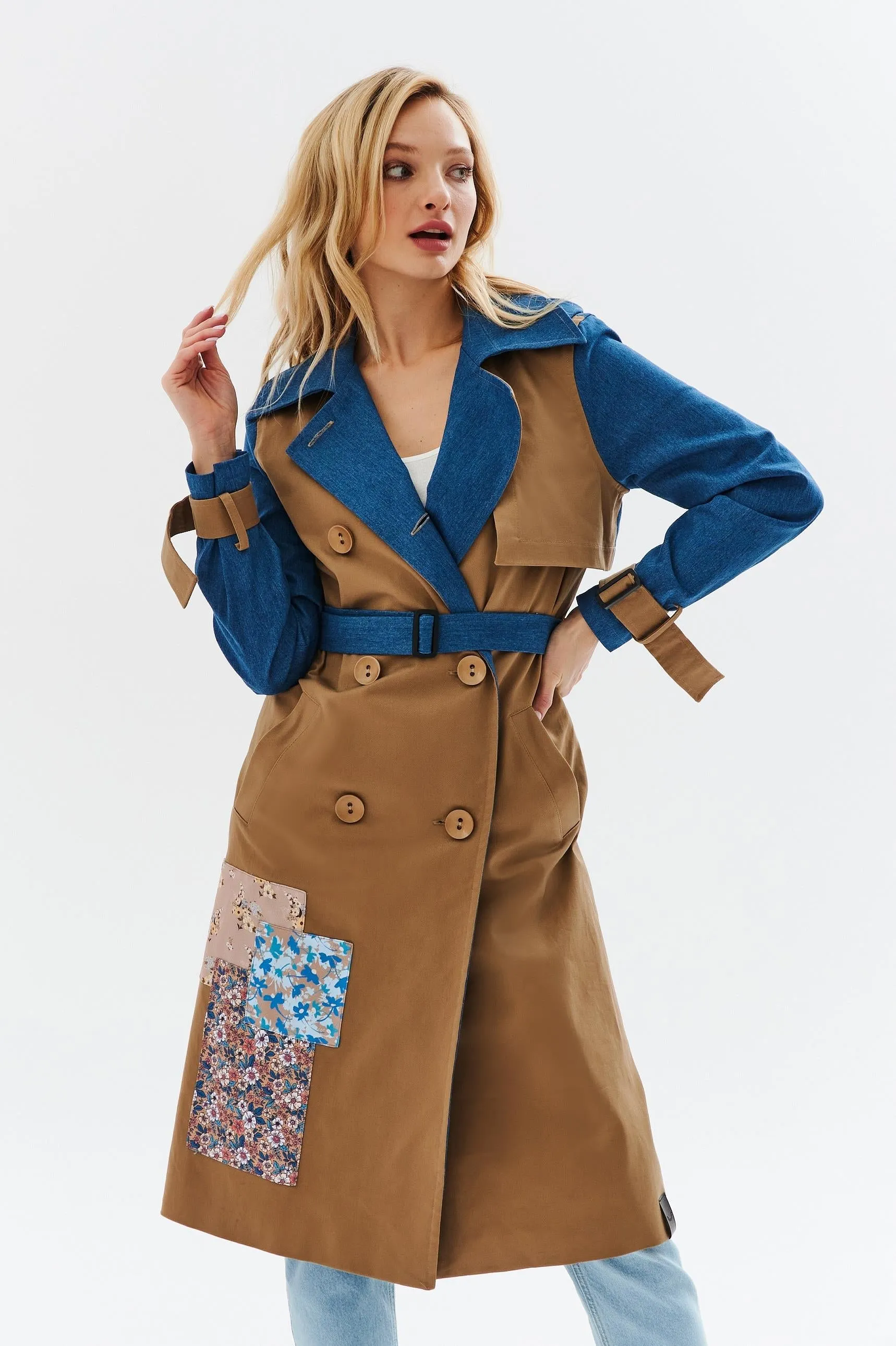 Blue Moon classic trench