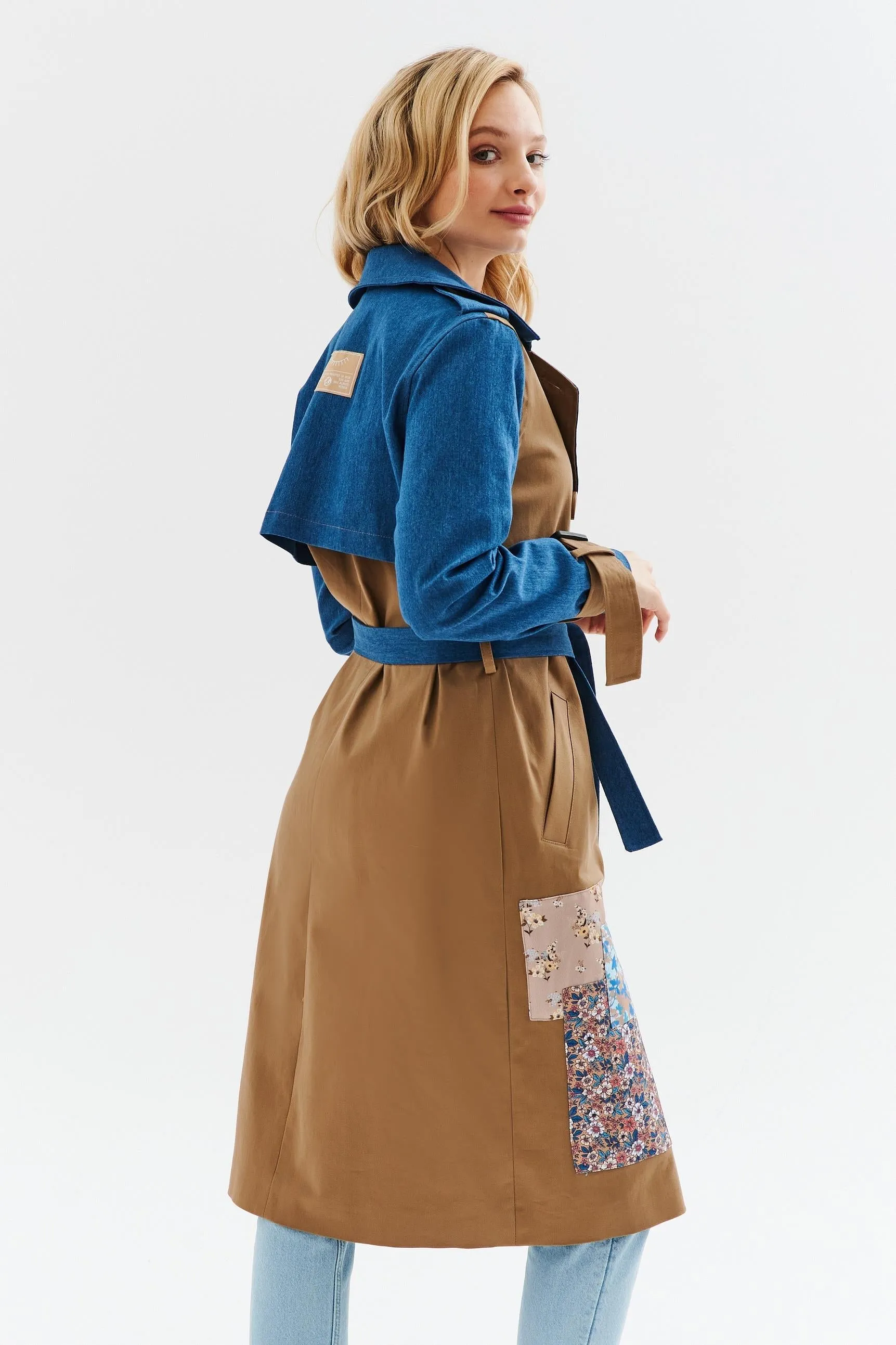 Blue Moon classic trench