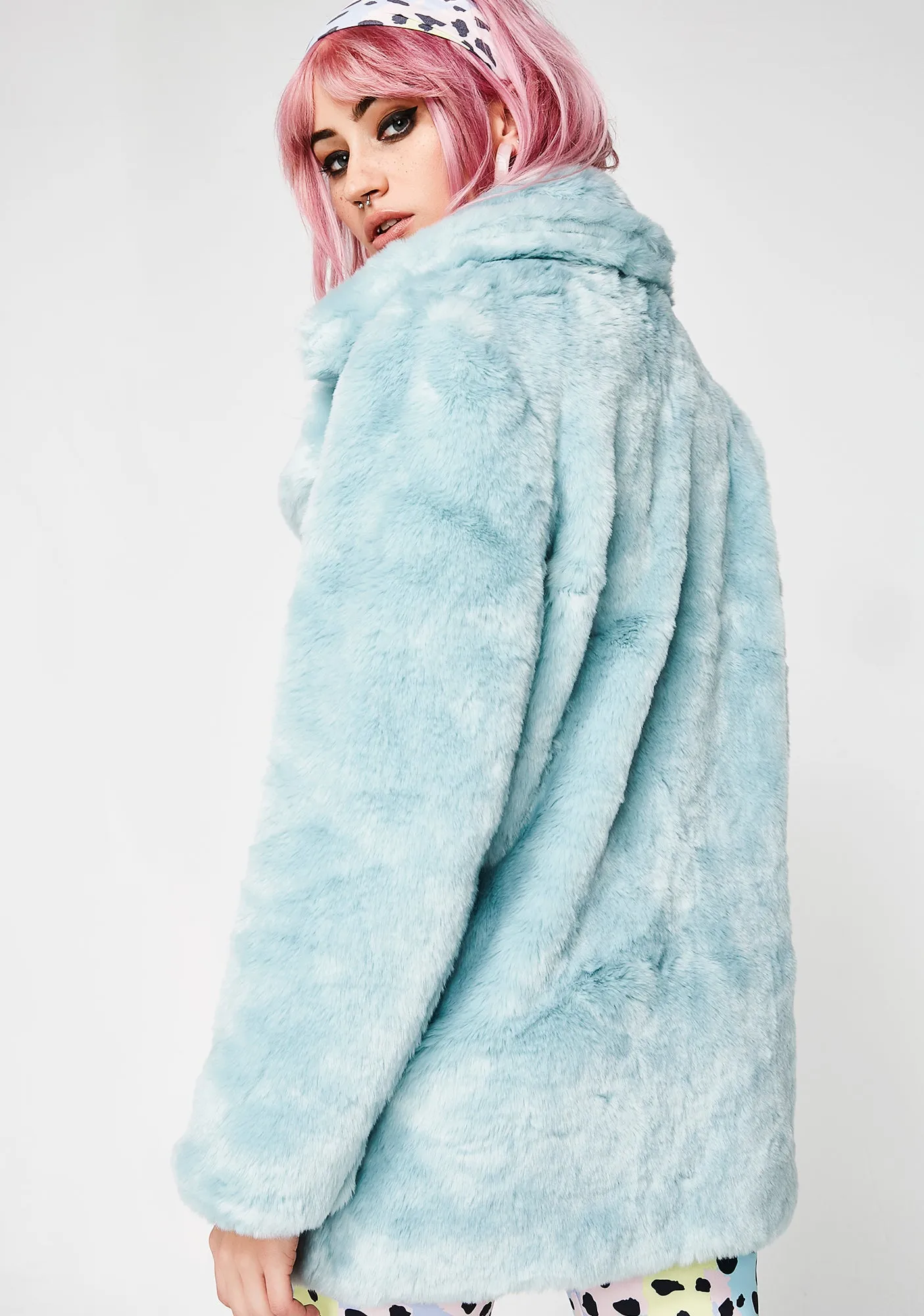Candy Craving Faux Fur Coat