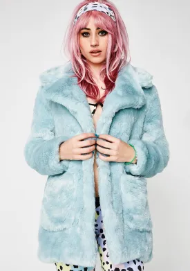 Candy Craving Faux Fur Coat