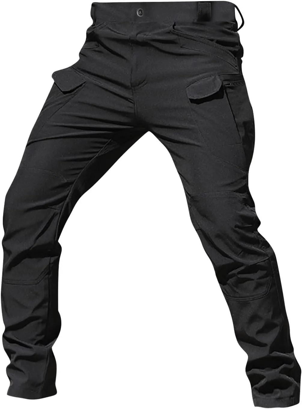 Cargo Pants for Men Water Resistant Ripstop Camo Hiking Pants Multi Pocket Outdoor Carpenter Relaxed Fit Work Pant