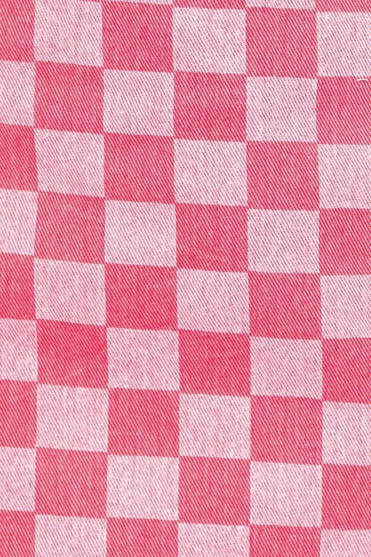 Checker Mini Skirt