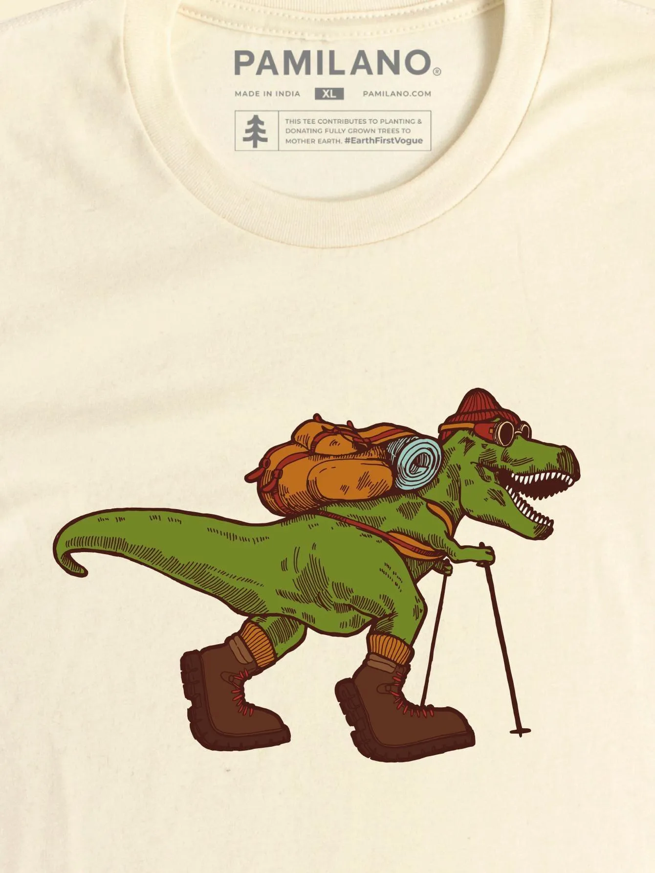 Dino Tracking - Kids Unisex Printed Tee