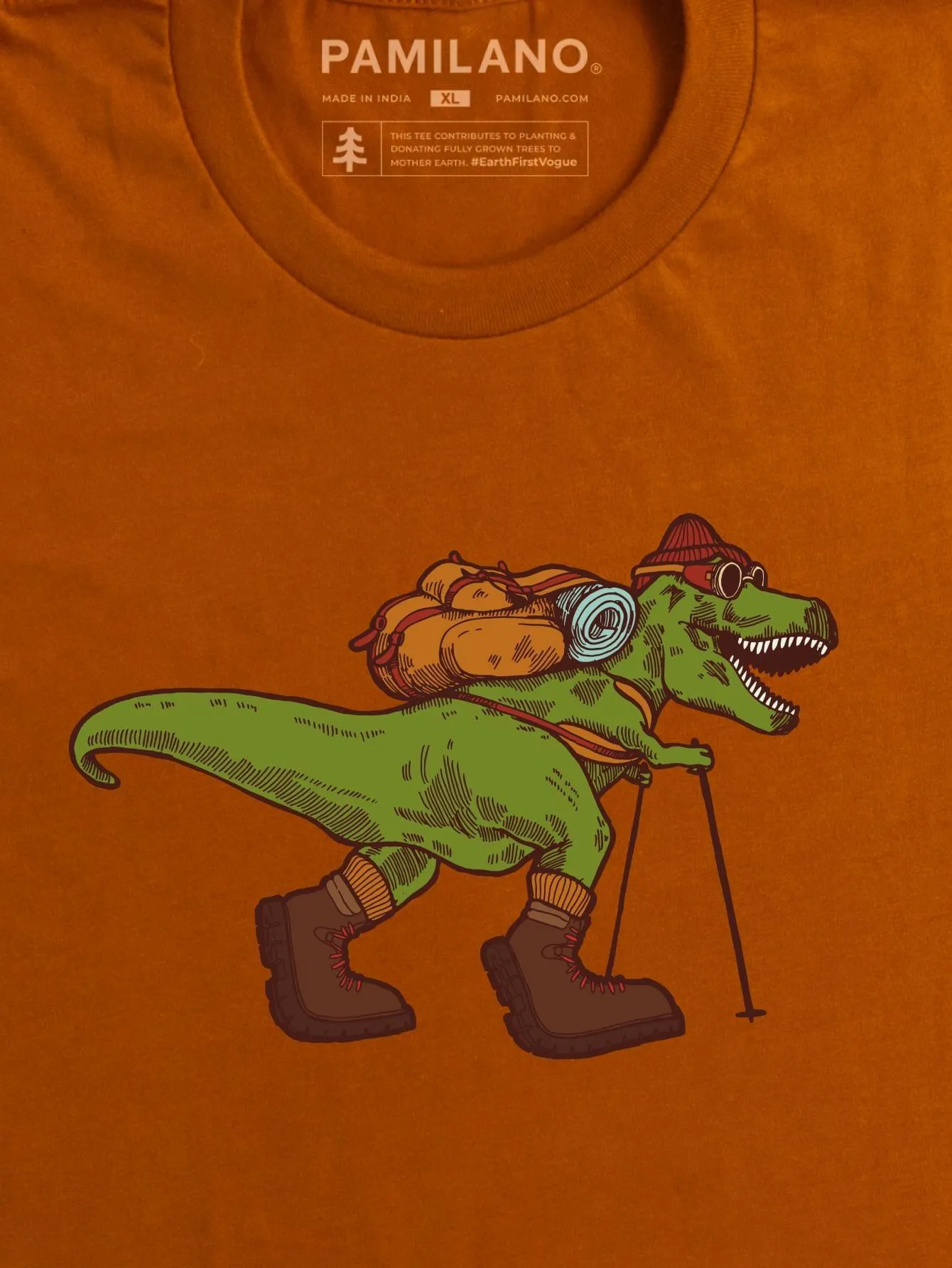 Dino Tracking - Kids Unisex Printed Tee