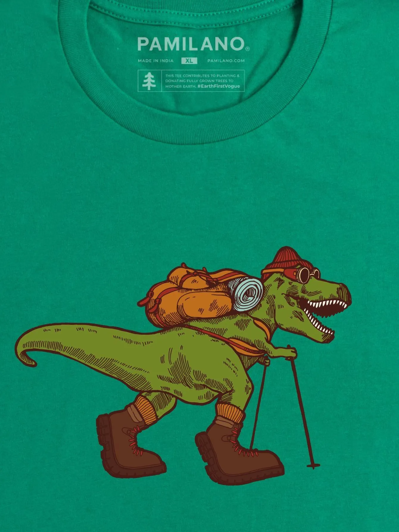 Dino Tracking - Kids Unisex Printed Tee