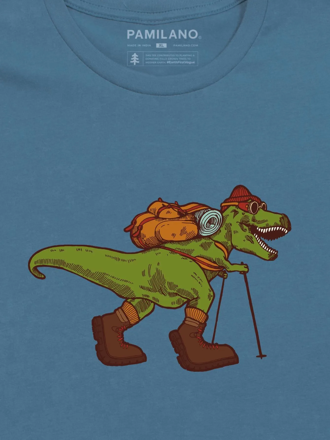 Dino Tracking - Kids Unisex Printed Tee