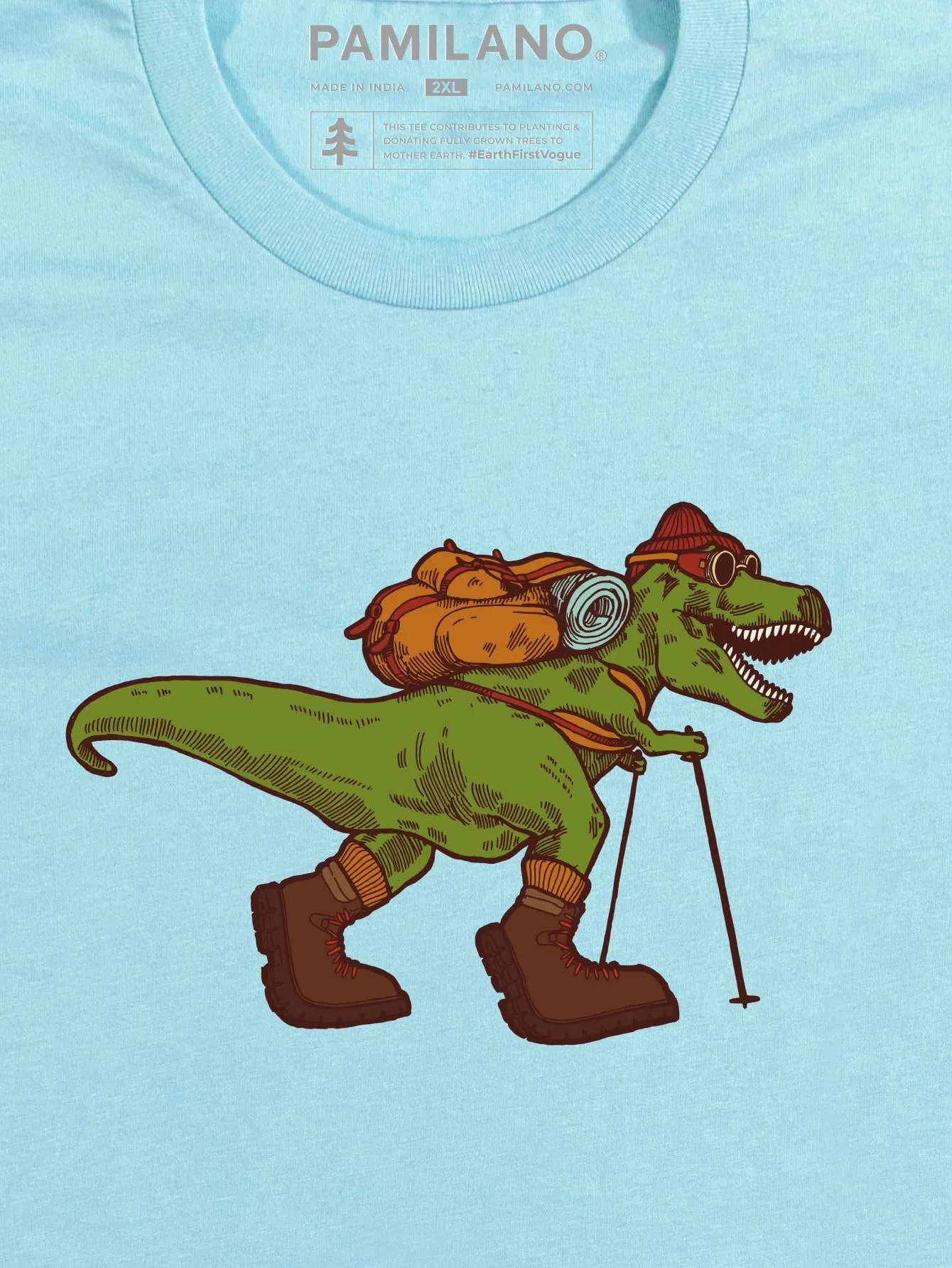 Dino Tracking - Kids Unisex Printed Tee