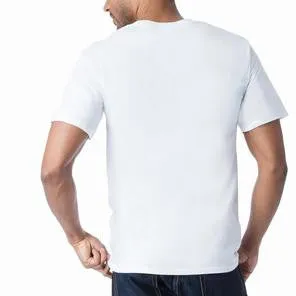 FILA HERITAGE: WHITE PRINTED LOGO TEE