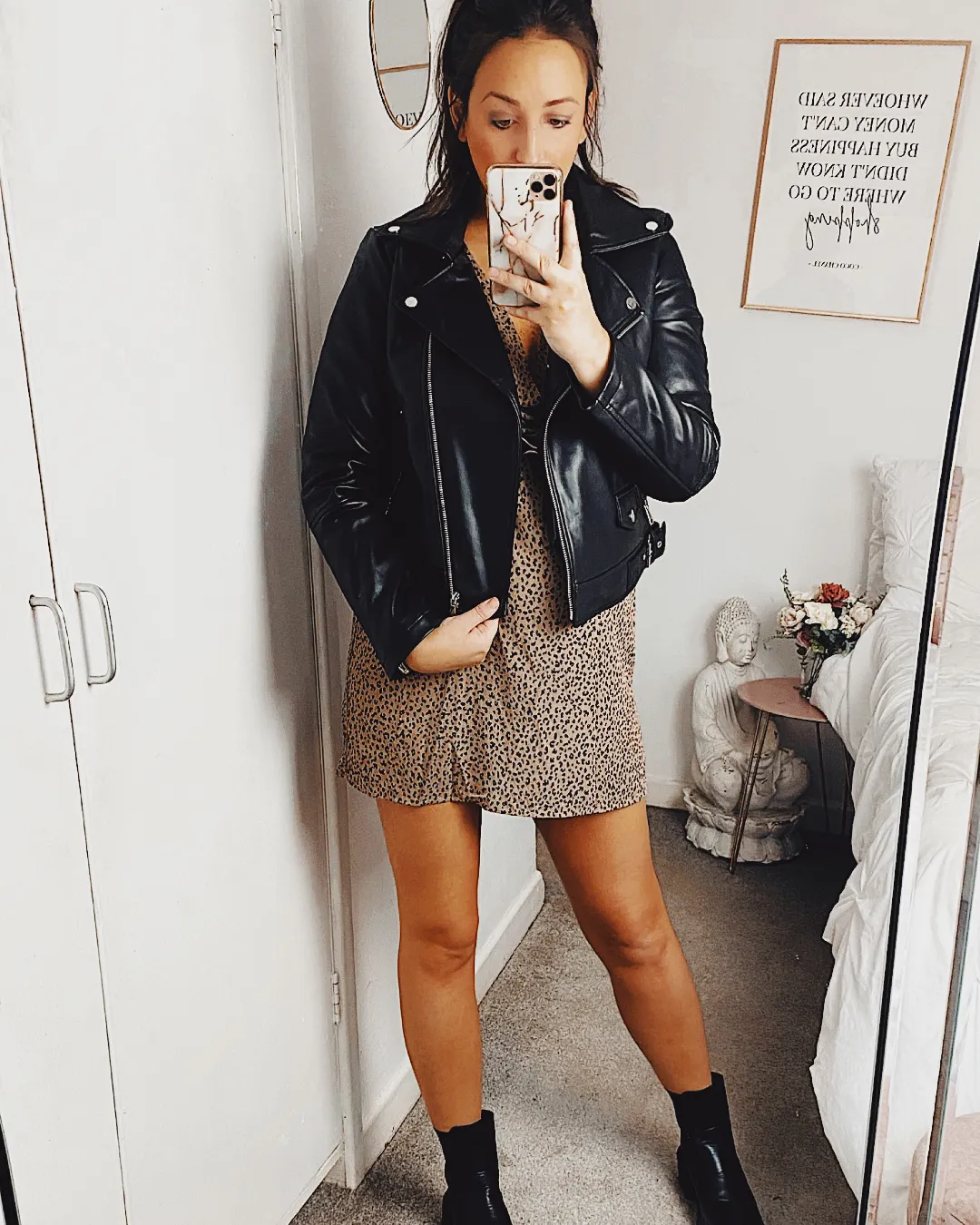Hattie Gathered Sleeve Dress