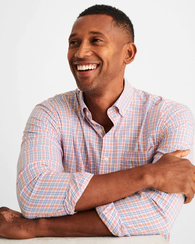 Johnnie-O Novak PREP-FORMANCE Button Up Shirt Confetti