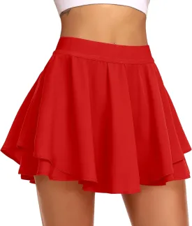 JoyGirl Tennis Skirt for Women with Shorts Golf Skort High Waisted Workout Athletic Skorts Skirts with Pockets
