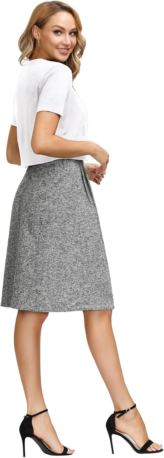 KANCY KOLE Women's Soft Basic Crew Neck Short Sleeve Cropped Bolero Cardigan Sweater