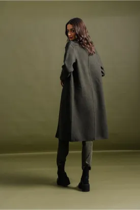 Knitted Trench Coat