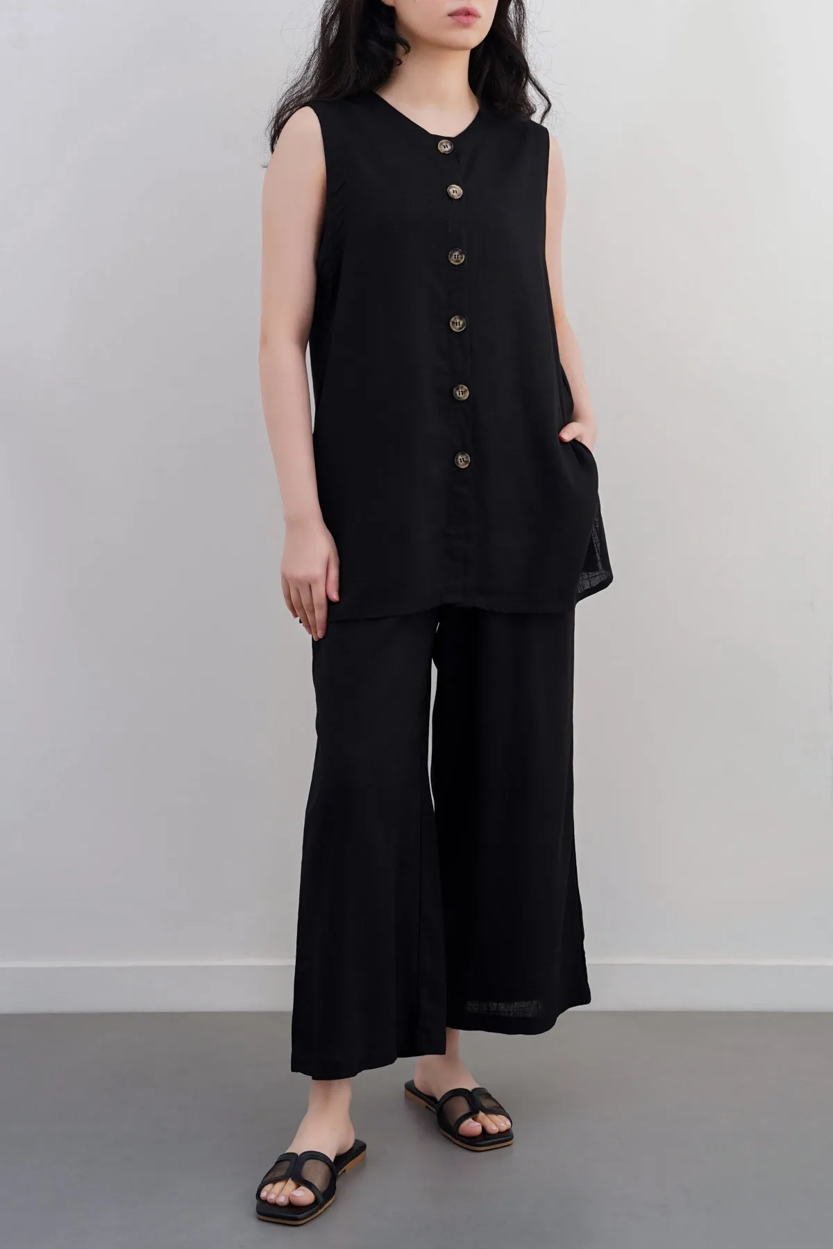 LINEN CULOTTES