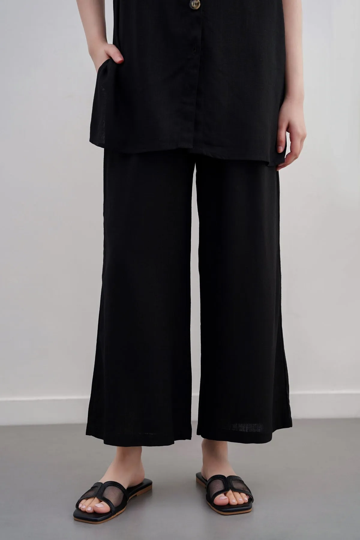 LINEN CULOTTES