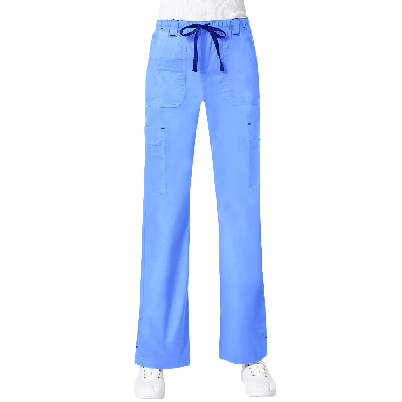 Maevn Women's Blossom Multi Pocket Cargo Pant Style 9602 - Petite 28" Fit Sizes XS - 3XL