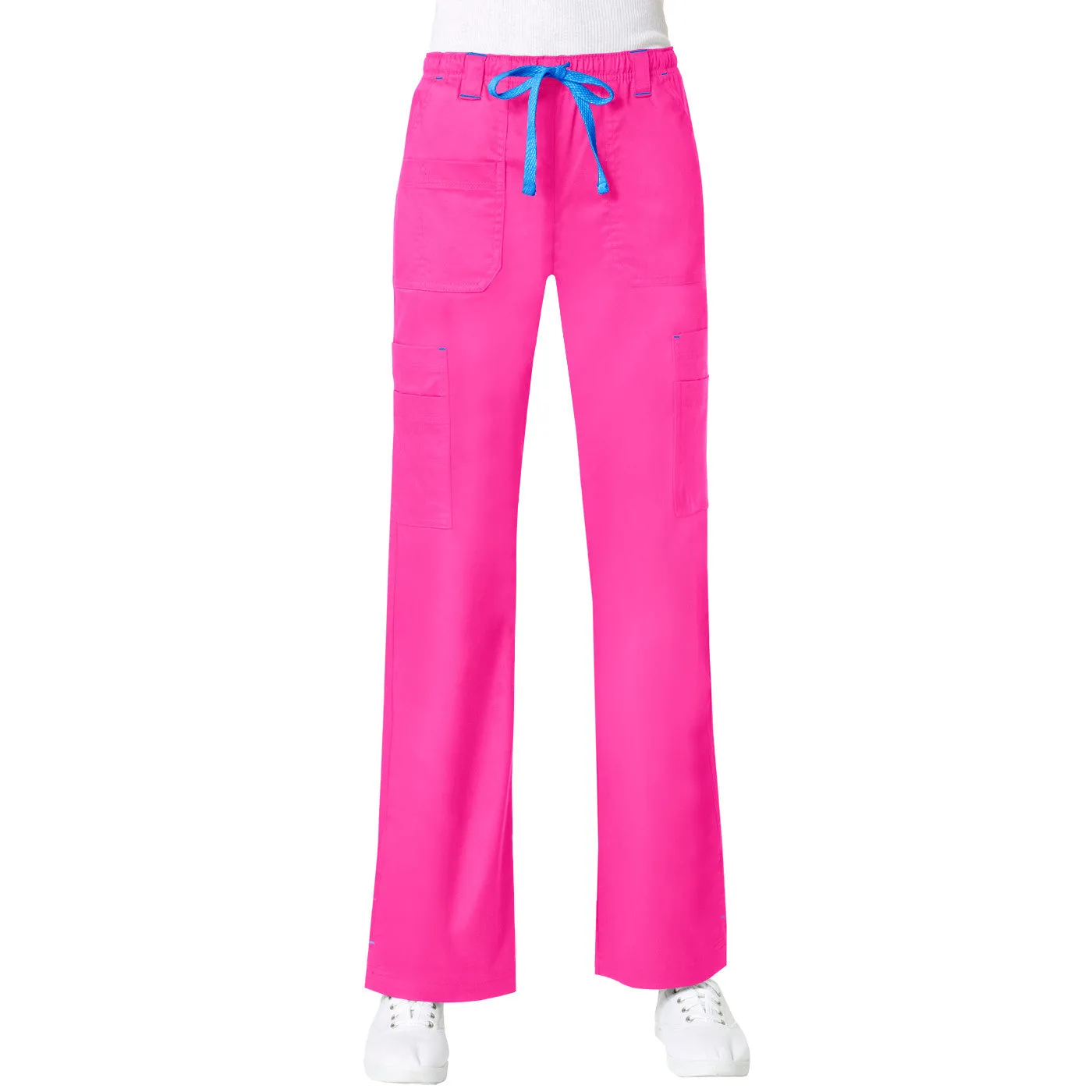 Maevn Women's Blossom Multi Pocket Cargo Pant Style 9602 - Petite 28" Fit Sizes XS - 3XL