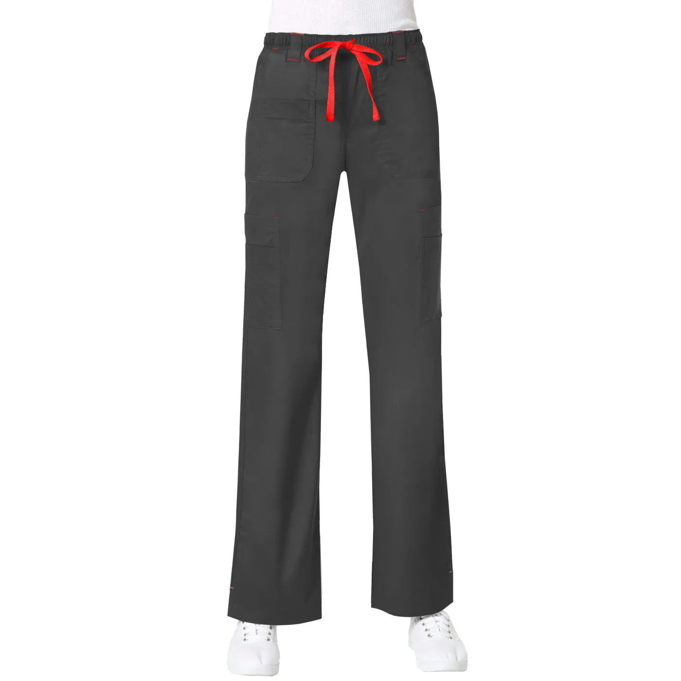 Maevn Women's Blossom Multi Pocket Cargo Pant Style 9602 - Petite 28" Fit Sizes XS - 3XL