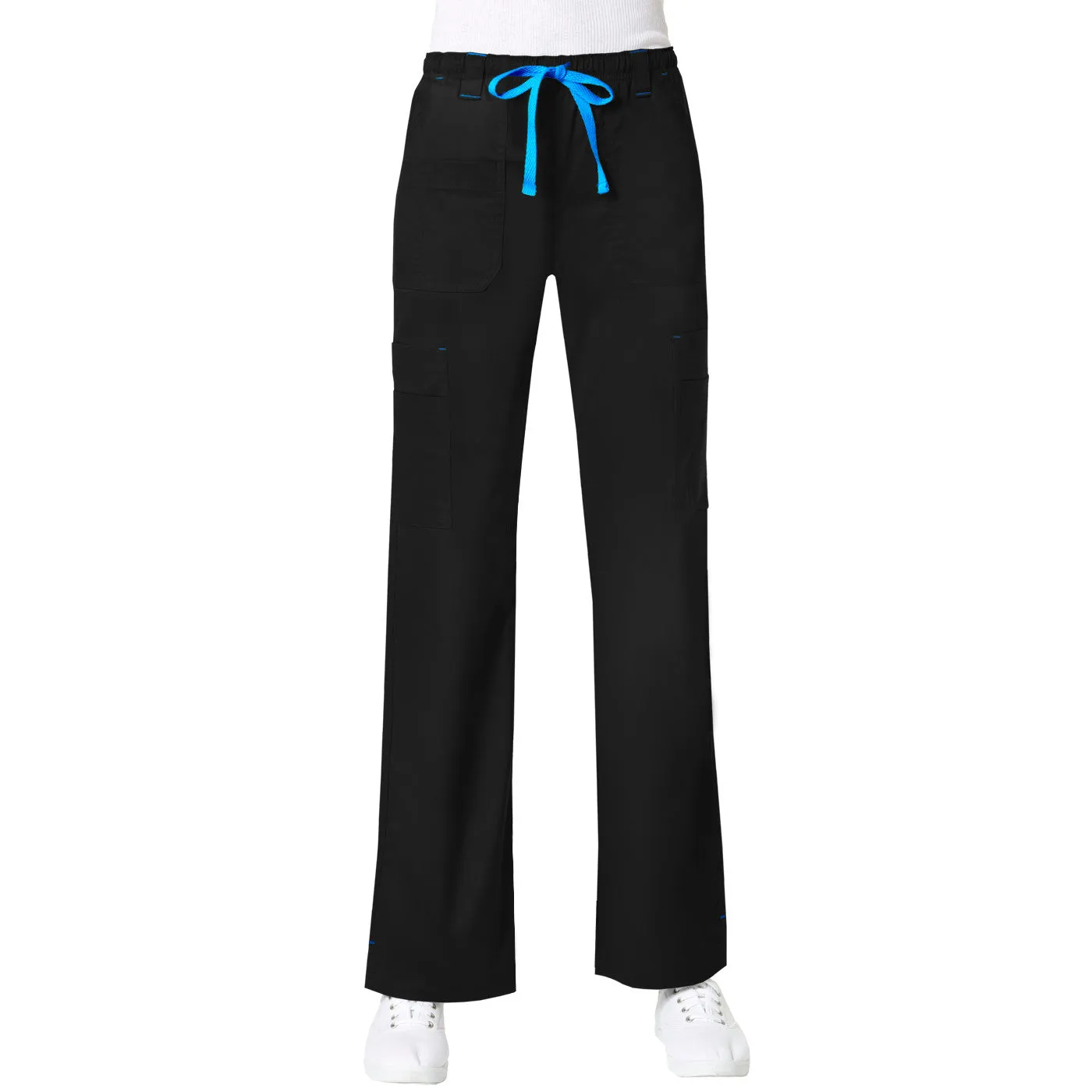 Maevn Women's Blossom Multi Pocket Cargo Pant Style 9602 - Petite 28" Fit Sizes XS - 3XL