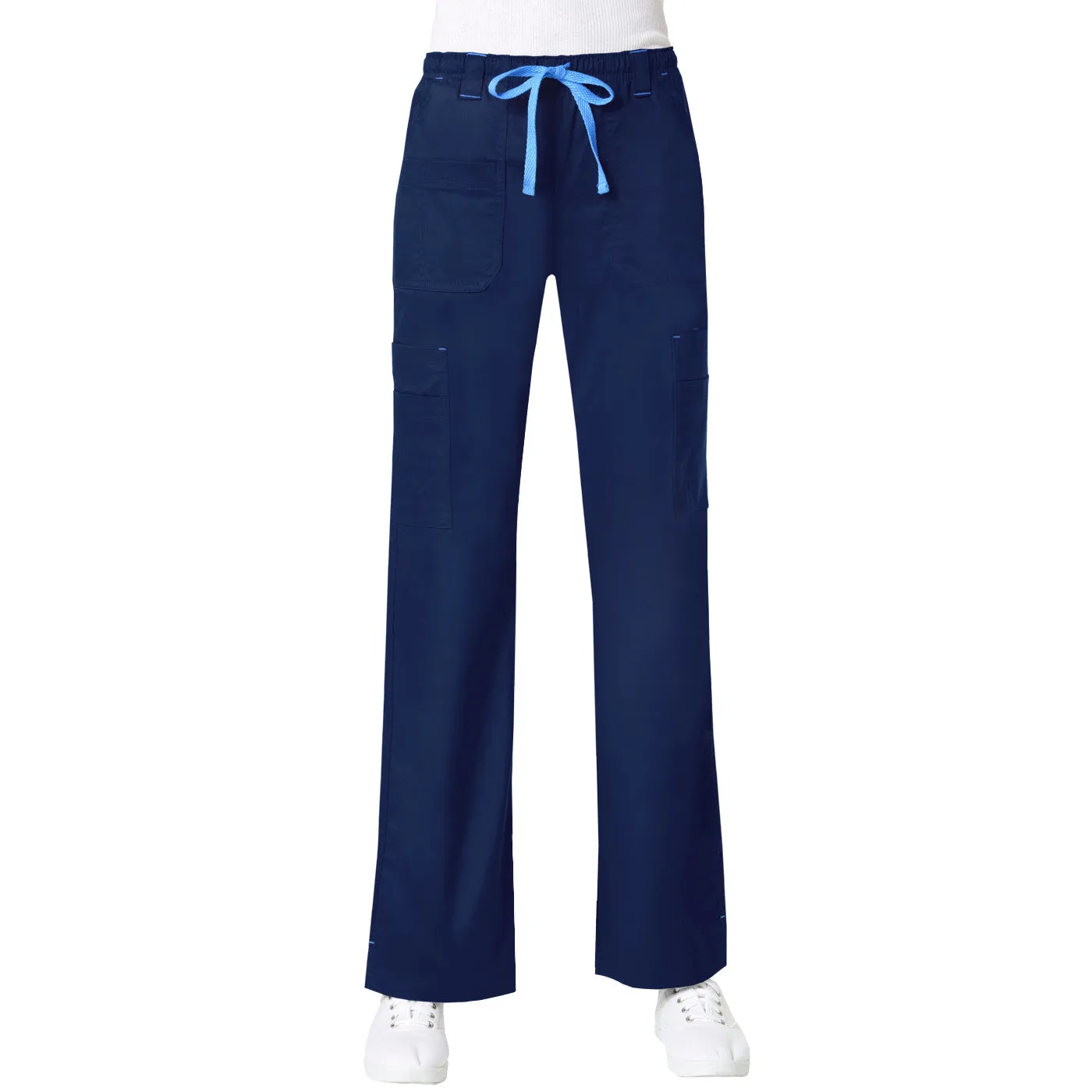 Maevn Women's Blossom Multi Pocket Cargo Pant Style 9602 - Petite 28" Fit Sizes XS - 3XL