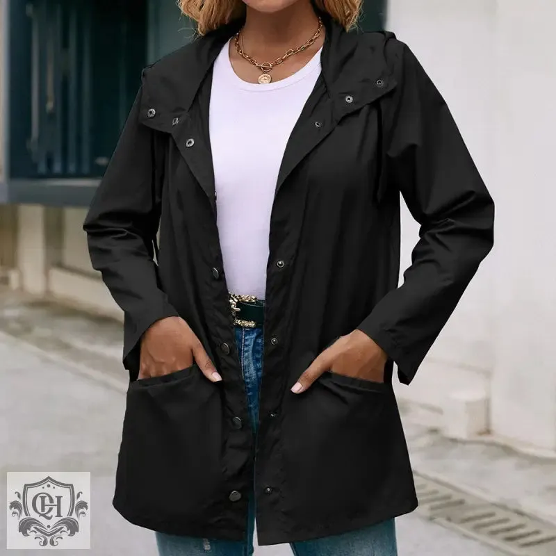 Mid Length Casual Trench Coat