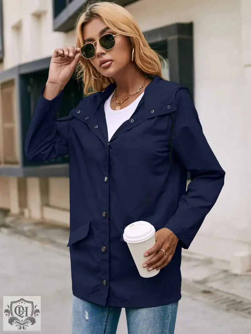 Mid Length Casual Trench Coat
