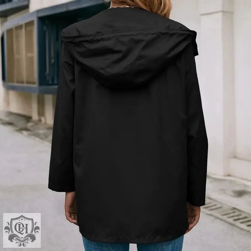 Mid Length Casual Trench Coat