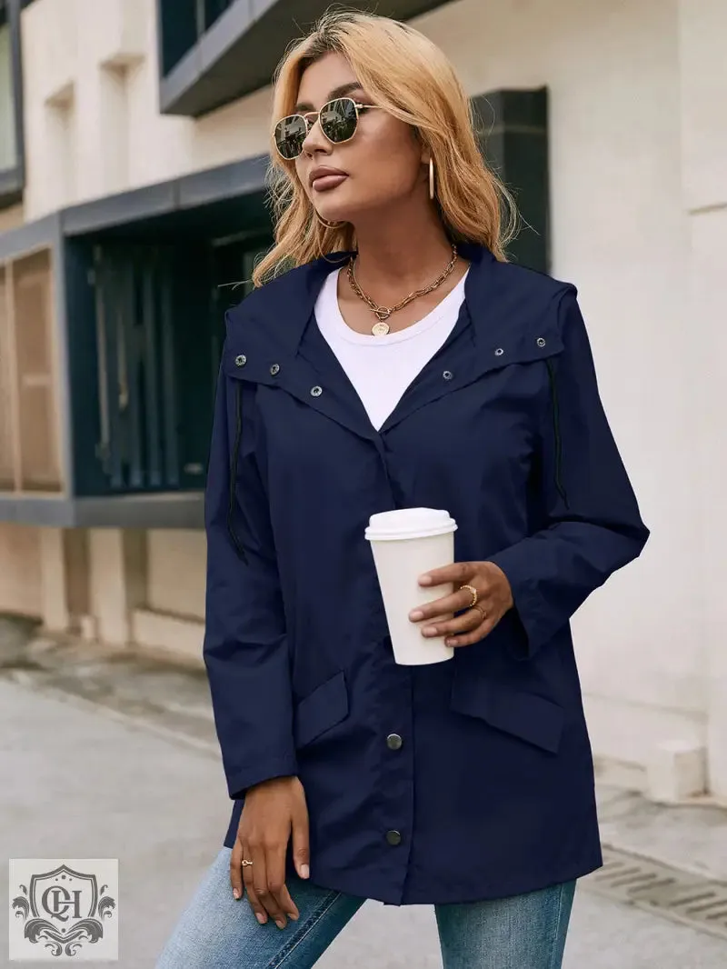 Mid Length Casual Trench Coat
