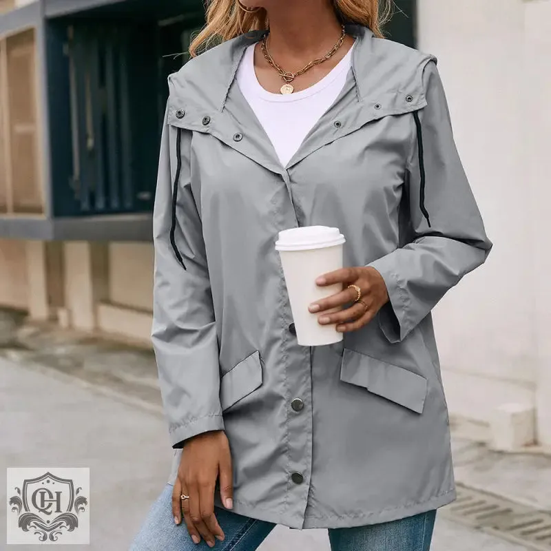 Mid Length Casual Trench Coat