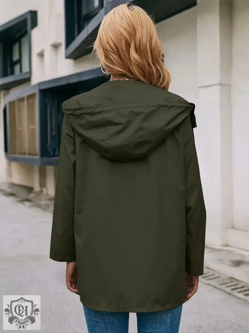 Mid Length Casual Trench Coat