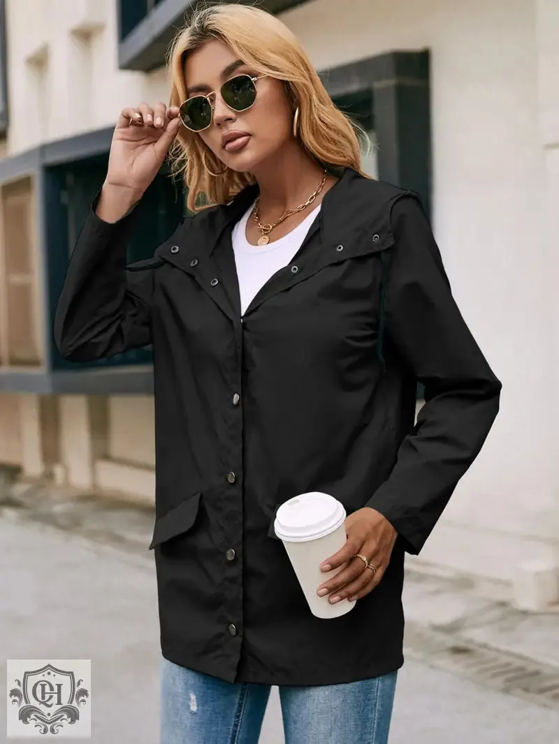 Mid Length Casual Trench Coat