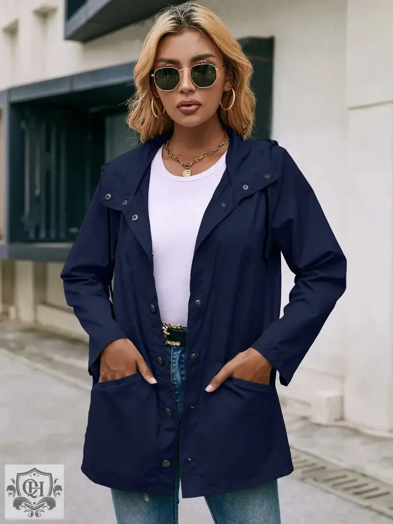 Mid Length Casual Trench Coat