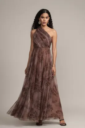 Naiara Maxi Dress in Leopard Print