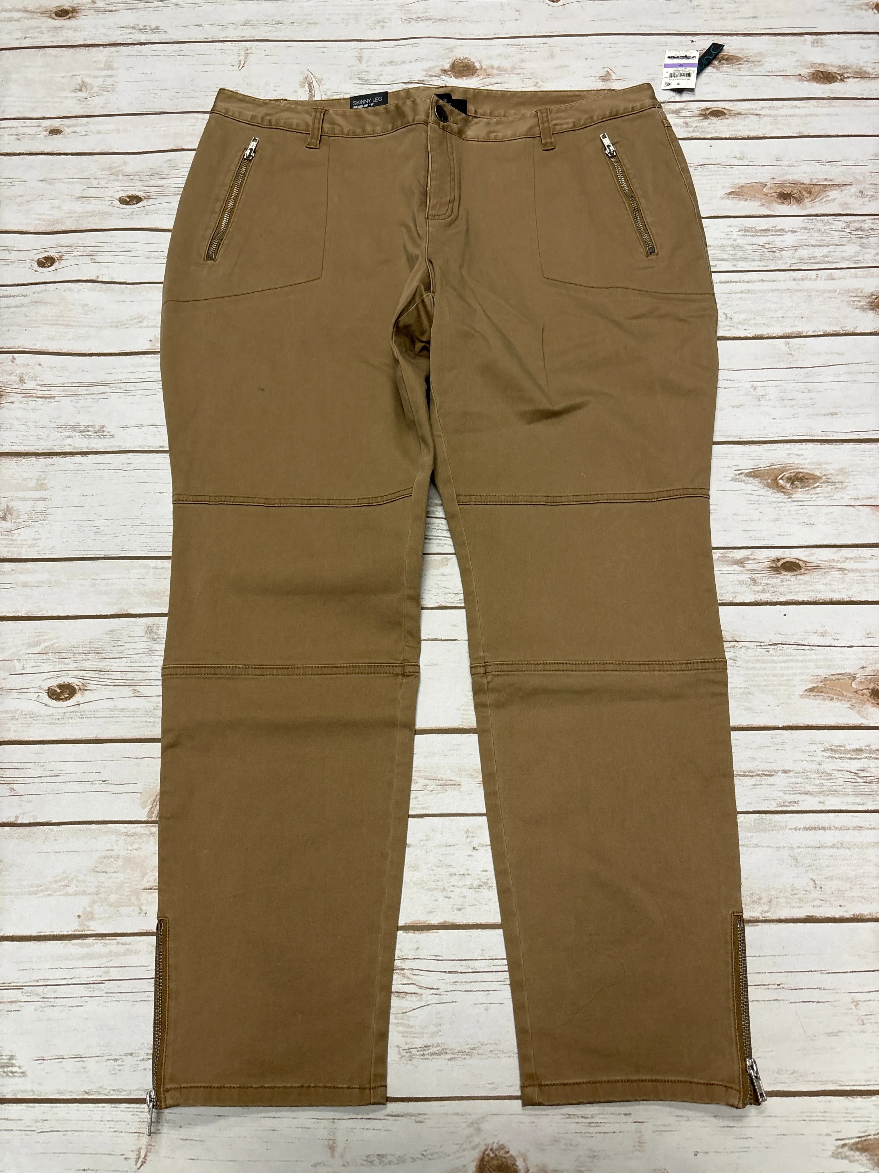 Pants Cargo & Utility By International Concepts In Brown, Size: 18