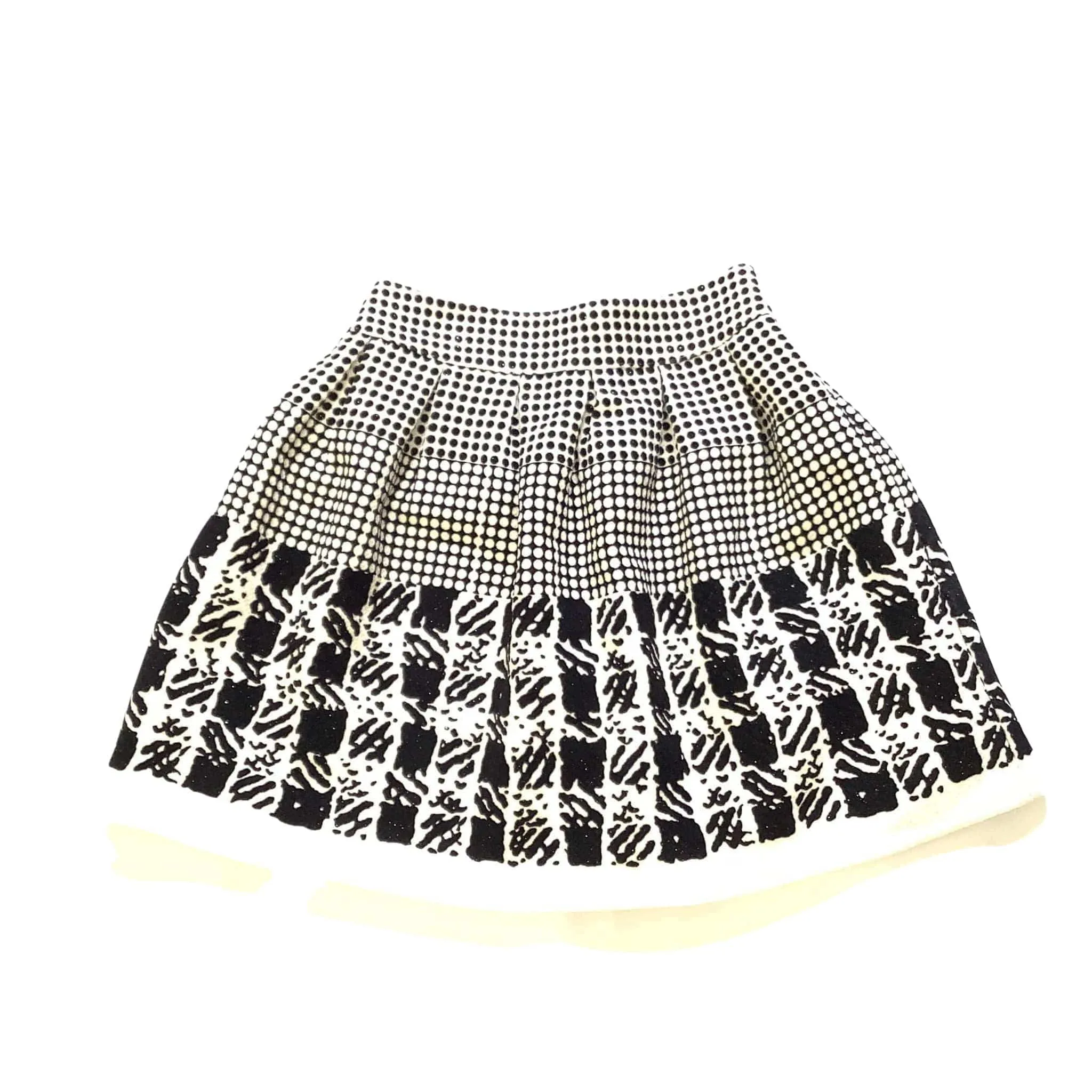 Pleated Mini Skirt
